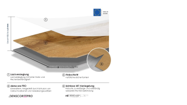 Preview: Smart Wood Fischgrat 126 Eiche Essenza Esthetic