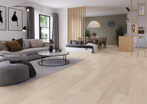 Hybrid Furnierboden Eiche RIBBON