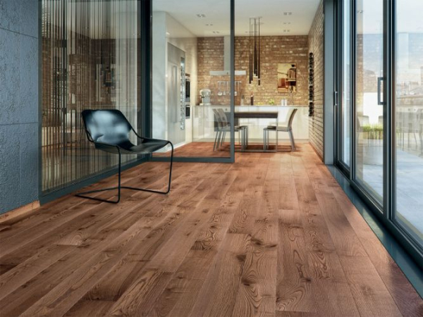 Landhausdiele  Esche Hazelnut Grande