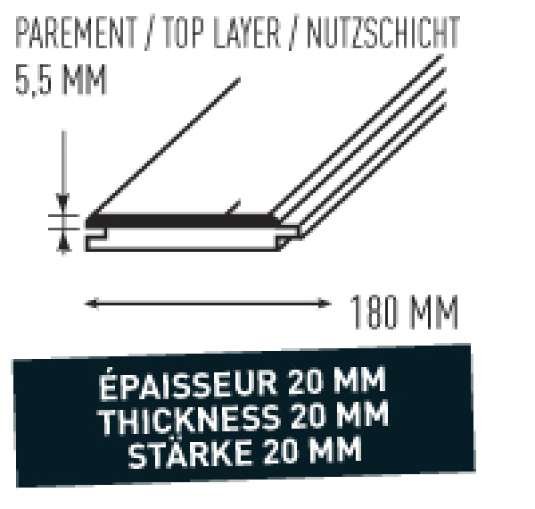 Loft Pro Landhausdiele Eiche Premium